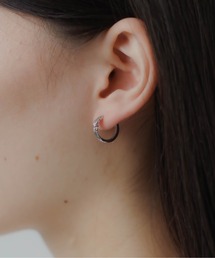 YU-KA : CZフープピアス