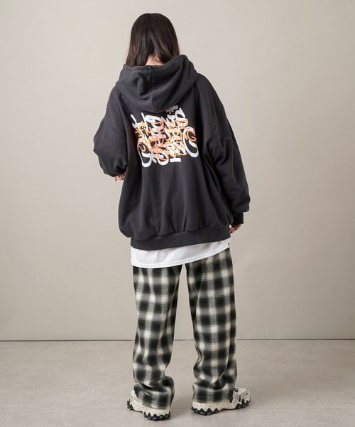 SPINNS（スピンズ）の「オンブレチェック ジョガーパンツ（その他パンツ・レディース・グリーン/ブラック/ブラウン・ONESIZE）」の12枚目の写真