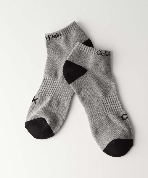 Calvin Klein(カルバン・クライン)の「【3足セット】Calvin Klein メンズ 抗菌防臭 足底パイル アーチサポート スニーカーソックス 92572501(ソックス/靴下・メンズ・ブラック/マルチ・25-27CM)」の6枚目の写真