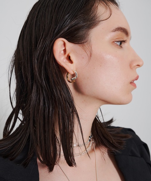 loni(ロニ)の「Vine bicolor pierce (マルチウェイ・バイカラーピアス)/両耳用(ピアス(両耳用)・レディース・その他・FREE)」の11枚目の写真