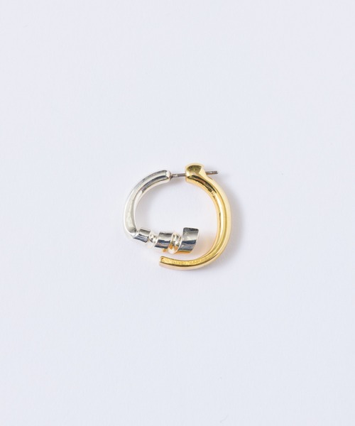 loni(ロニ)の「Vine bicolor pierce (マルチウェイ・バイカラーピアス)/両耳用(ピアス(両耳用)・レディース・その他・FREE)」の18枚目の写真