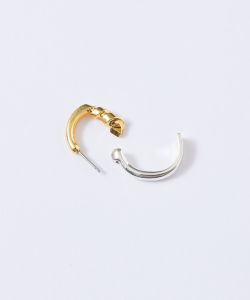 loni(ロニ)の「Vine bicolor pierce (マルチウェイ・バイカラーピアス)/両耳用(ピアス(両耳用)・レディース・その他・FREE)」の22枚目の写真