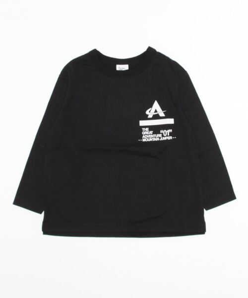 FARM(ファーム)の「ニューヨークロンT(Tシャツ/カットソー・キッズ・ブラック/ベージュ/パープル・130cm/150cm/160cm/120cm/140cm)」の2枚目の写真