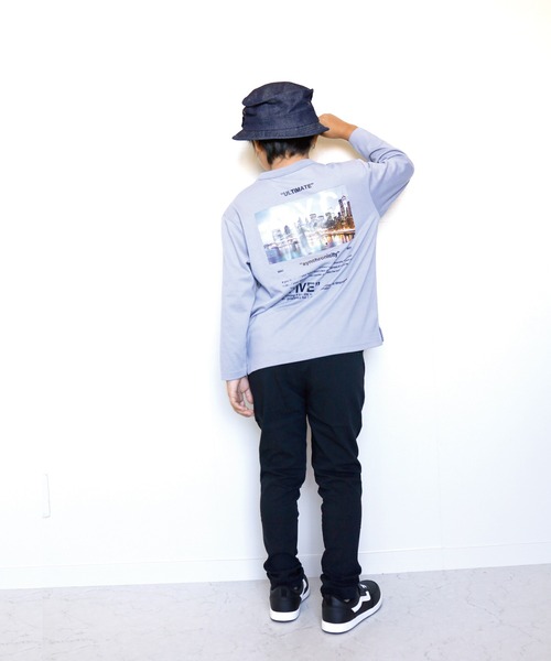 FARM(ファーム)の「ニューヨークロンT(Tシャツ/カットソー・キッズ・ブラック/ベージュ/パープル・130cm/150cm/160cm/120cm/140cm)」の6枚目の写真