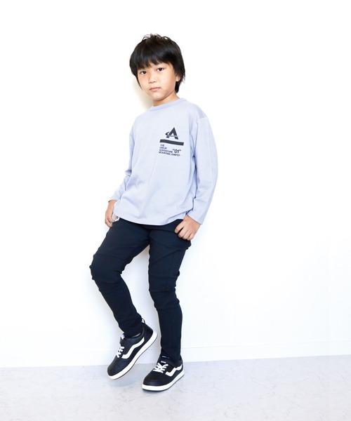 FARM(ファーム)の「ニューヨークロンT(Tシャツ/カットソー・キッズ・ブラック/ベージュ/パープル・130cm/150cm/160cm/120cm/140cm)」の5枚目の写真