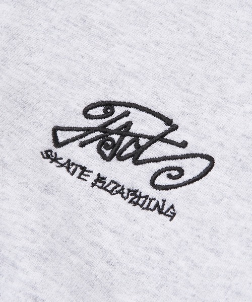 WHO'S WHO gallery（フーズフーギャラリー）の「COOPER FACTドミノスウェットパーカー（パーカー・レディース・アッシュグレー/チャコールグレー/ブラック/レッド/パープル/ホワイト/ピンク・FREE）」の9枚目の写真