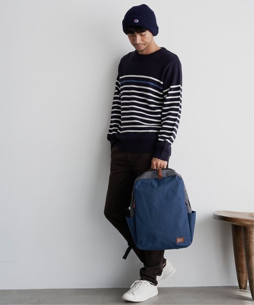 ikka(イッカ)の「PRO-SPERITY プロスペリティ 配色リュック(バックパック/リュック・メンズ・オリーブ/ネイビー/ベージュ・FREE)」の19枚目の写真