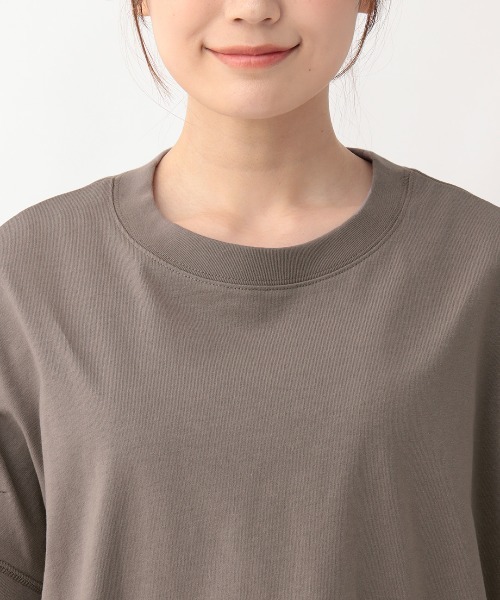 チチカカ(チチカカ)の「キカサイドライン刺繍プルオーバー(Tシャツ/カットソー・レディース・グレー/ライトベージュ・FREE)」の10枚目の写真
