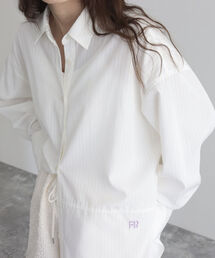 fredy emue | BIGスリーブ刺繍入りシャツ(シャツ/ブラウス)