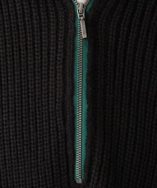 LEPSIM（レプシィム）の「5ゲージジップアップニット 178242（ニット