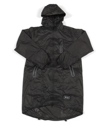 レディースのレインコート/ポンチョ（ブラック/黒色系）ファッション