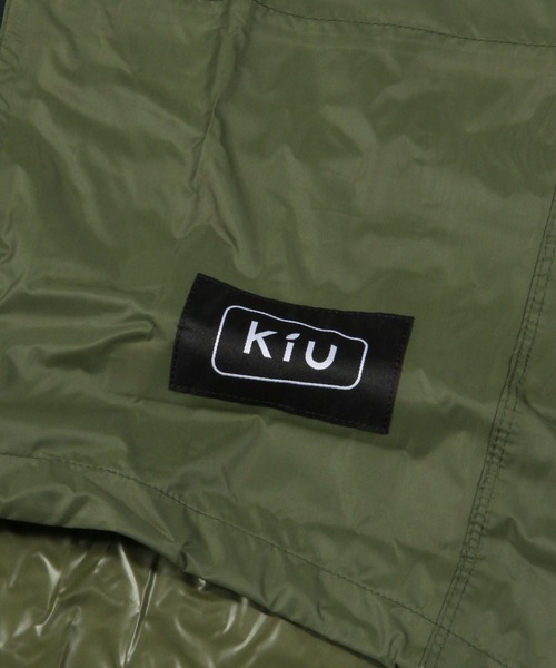 BAYFLOW(ベイフロー)の「【KiU】RAIN ZIP UP(レインコート/ポンチョ・レディース・ブラック/カーキ・0)」の15枚目の写真