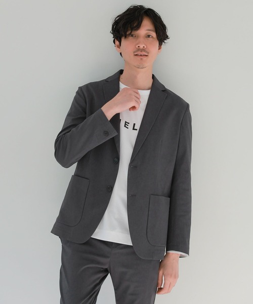 セール】スゴラクストレッチジャケット/163807（テーラード