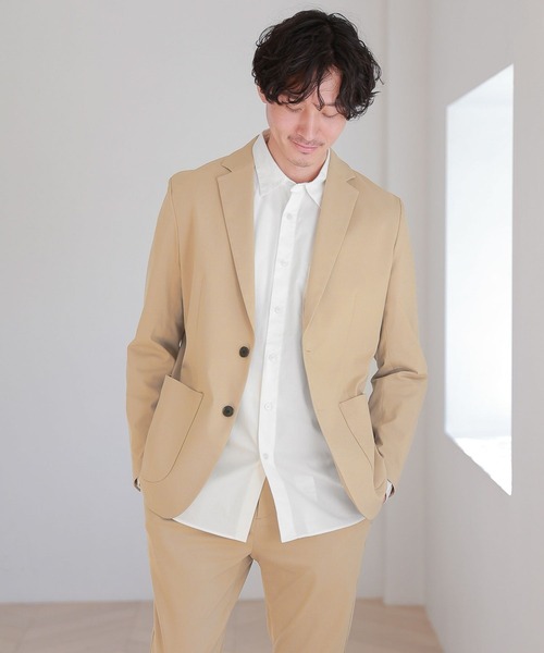 持ち込み1 セール】スゴラクストレッチジャケット/163807（テーラードジャケット