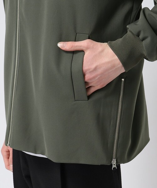 tk.TAKEO KIKUCHI（ティーケータケオキクチ）の「◆オーバーサイズリブブルゾン（ブルゾン・メンズ・ブラック/モスグリーン/ブラック系3・02/03）」の17枚目の写真