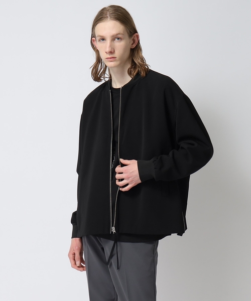 tk.TAKEO KIKUCHI（ティーケータケオキクチ）の「◆オーバーサイズリブブルゾン（ブルゾン・メンズ・ブラック/モスグリーン/ブラック系3・02/03）」の18枚目の写真