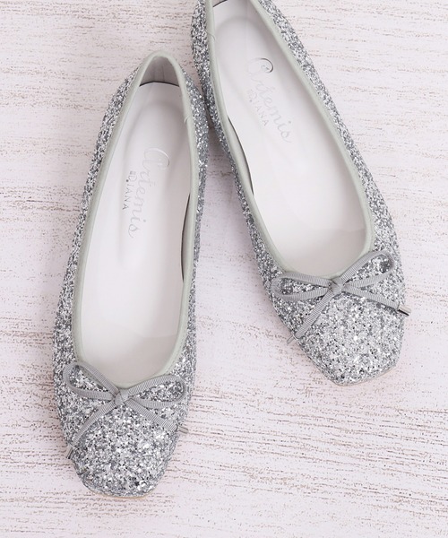 片足100g】超軽量スクエアトゥバレエシューズ（バレエシューズ