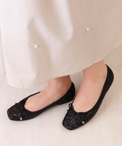 【最終値下げ！】diana スクエアトゥバレエシューズ artemis by DIANA バレエシューズ パンプス 「片足100g」超軽量