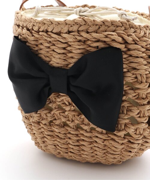 Seraph（セラフ）の「リボン付きかごショルダーバッグ（ショルダーバッグ・キッズ・ブラウン/ベージュ・FREE）」の10枚目の写真