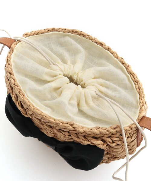 Seraph（セラフ）の「リボン付きかごショルダーバッグ（ショルダーバッグ・キッズ・ブラウン/ベージュ・FREE）」の12枚目の写真