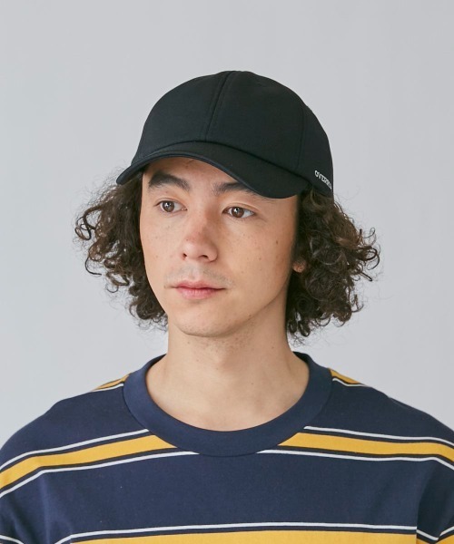 OVERRIDE（オーバーライド）の「OVERRIDE  INTERLOCK 6P CAP（キャップ・メンズ・ブラック/ネイビー/ブラウン/グレー/レッド・57~59cm）」の2枚目の写真