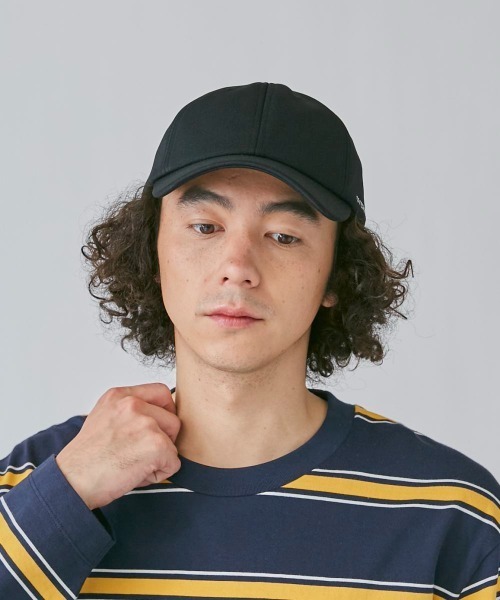OVERRIDE（オーバーライド）の「OVERRIDE  INTERLOCK 6P CAP（キャップ・メンズ・ブラック/ネイビー/ブラウン/グレー/レッド・57~59cm）」の7枚目の写真