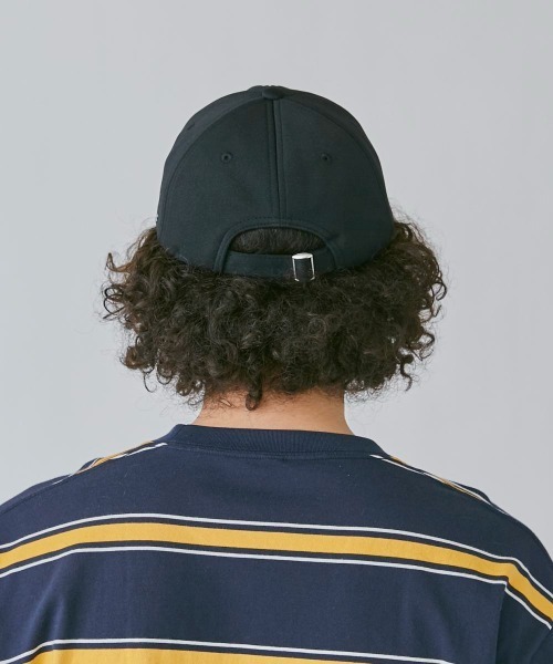 OVERRIDE（オーバーライド）の「OVERRIDE  INTERLOCK 6P CAP（キャップ・メンズ・ブラック/ネイビー/ブラウン/グレー/レッド・57~59cm）」の9枚目の写真