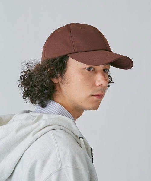 OVERRIDE（オーバーライド）の「OVERRIDE  INTERLOCK 6P CAP（キャップ・メンズ・ブラック/ネイビー/ブラウン/グレー/レッド・57~59cm）」の19枚目の写真