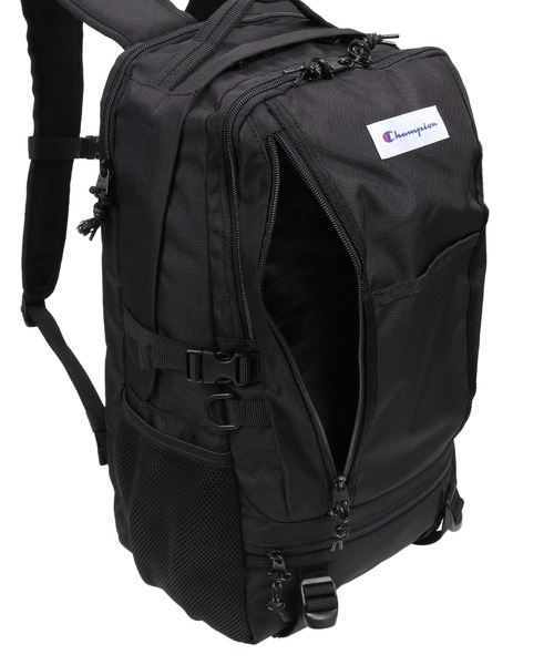 Champion（チャンピオン）の「Champion チャンピオン カンサス リュックサック B4 11684（バックパック/リュック・レディース・ブラック×ホワイト/ブラック・FREE）」の16枚目の写真