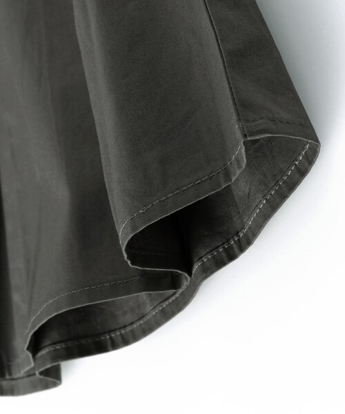 BRANSHES（ブランシェス）の「【WEB限定】裾布帛タック入り半袖Tシャツ（Tシャツ/カットソー・キッズ・ラベンダー/ピンク/オフホワイト/チャコールグレー・130/120/100/150/110/140）」の18枚目の写真