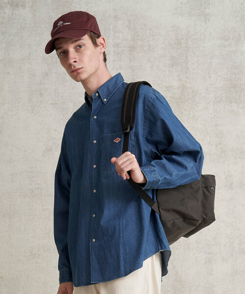 DANTON（ダントン）の「CHINO CLOTH 6PANEL CAP〈VETEMENTS DE TRAVAIL〉（キャップ・レディース・グリーン/チャコール/ベージュ/アイボリー/ネイビー/ブラック/ワイン・F）」の18枚目の写真