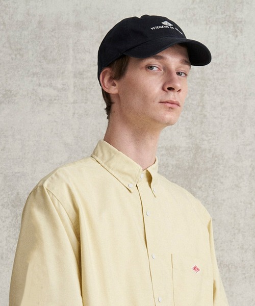 DANTON（ダントン）の「CHINO CLOTH 6PANEL CAP〈VETEMENTS DE TRAVAIL〉（キャップ・レディース・グリーン/チャコール/ベージュ/アイボリー/ネイビー/ブラック/ワイン・F）」の6枚目の写真