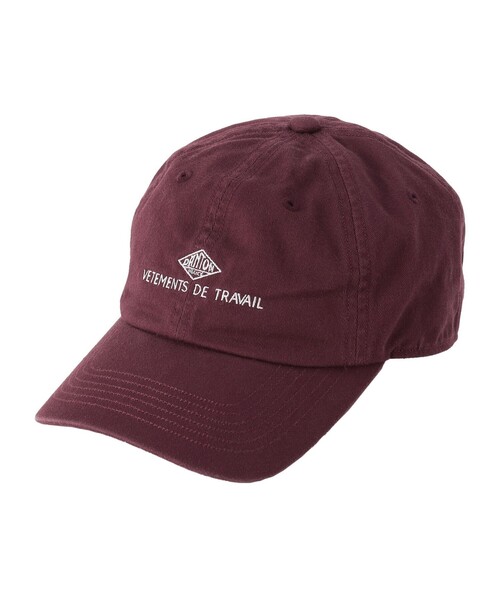 DANTON（ダントン）の「CHINO CLOTH 6PANEL CAP〈VETEMENTS DE TRAVAIL〉（キャップ・レディース・グリーン/チャコール/ベージュ/アイボリー/ネイビー/ブラック/ワイン・F）」の11枚目の写真