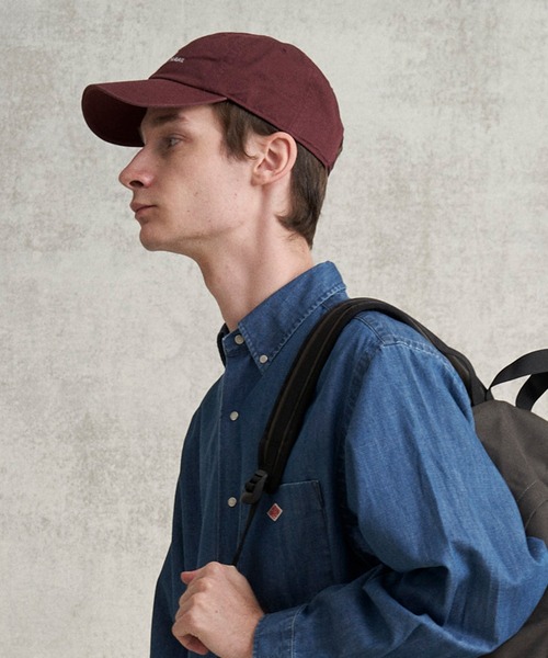 DANTON（ダントン）の「CHINO CLOTH 6PANEL CAP〈VETEMENTS DE TRAVAIL〉（キャップ・レディース・グリーン/チャコール/ベージュ/アイボリー/ネイビー/ブラック/ワイン・F）」の8枚目の写真