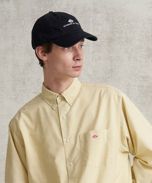 DANTON（ダントン）の「CHINO CLOTH 6PANEL CAP〈VETEMENTS DE TRAVAIL〉（キャップ・レディース・グリーン/チャコール/ベージュ/アイボリー/ネイビー/ブラック/ワイン・F）」の9枚目の写真