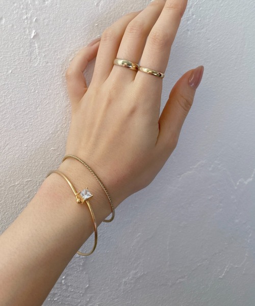 thank U more(サンキューモア)の「リング×ブレスレットセット / ring bracelet set(リング・レディース・ゴールド/シルバー・FREE)」の3枚目の写真