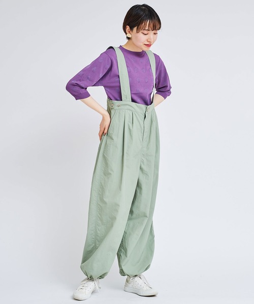 【美品】I am I in fact... BON BON タックつりパンツ I am I in fact（アイアムアイインファクト）の「BON BON