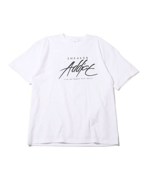atmos（アトモス）の「THE NETWORK BUSINESS SNEAKER Addict TEE / ザ