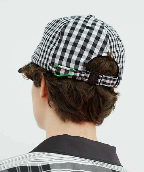 FRAPBOIS(フラボア)の「カラビナキャップ(キャップ・レディース・チェック/ブラック系その他・FREE)」の4枚目の写真