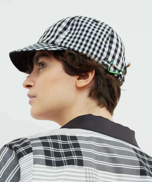 FRAPBOIS(フラボア)の「カラビナキャップ(キャップ・レディース・チェック/ブラック系その他・FREE)」の5枚目の写真