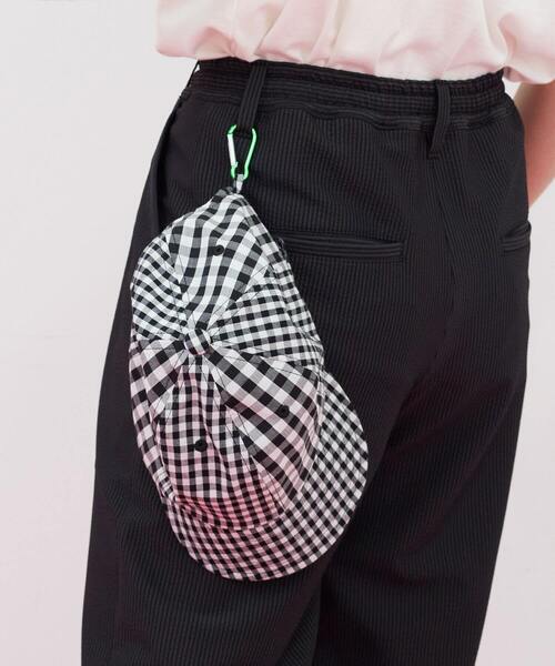 FRAPBOIS(フラボア)の「カラビナキャップ(キャップ・レディース・チェック/ブラック系その他・FREE)」の7枚目の写真