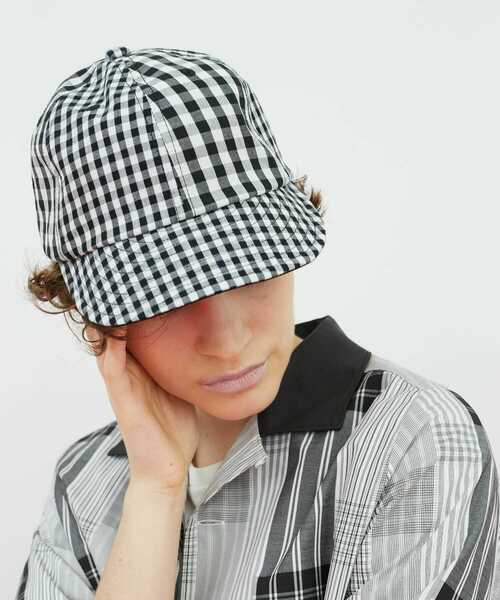 FRAPBOIS(フラボア)の「カラビナキャップ(キャップ・レディース・チェック/ブラック系その他・FREE)」の9枚目の写真