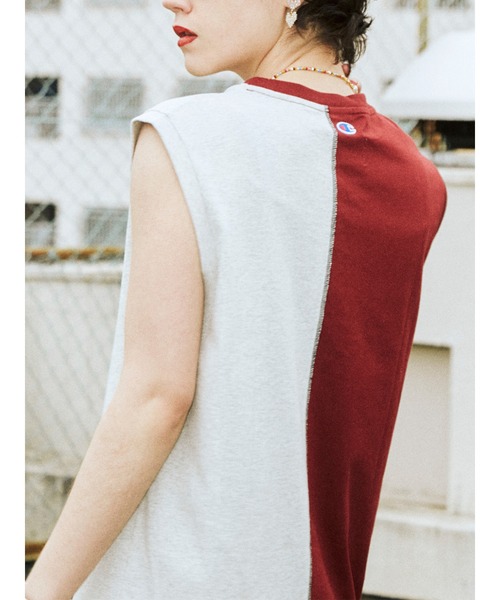 jouetie（ジュエティ）の「championリメイクワンピース【コラボ】（ワンピース・レディース・ブラック/パープル/グリーン/ボルドー・MEDIUM）」の12枚目の写真