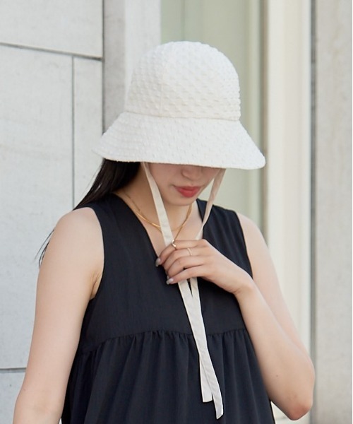 COLONY 2139(コロニートゥーワンスリーナイン)の「ポコポコ2WAYハット(ハット・レディース・ブラウン/アイボリー/ブラック・FREE)」の2枚目の写真