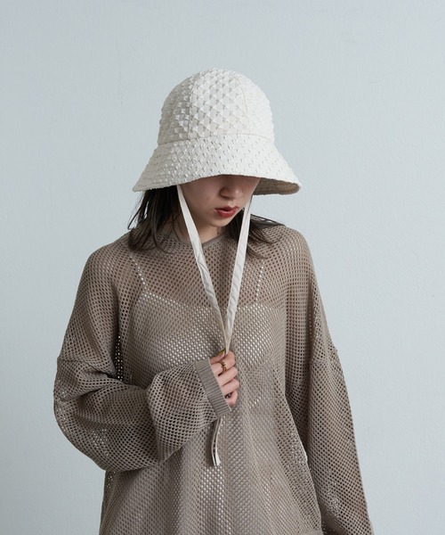 COLONY 2139(コロニートゥーワンスリーナイン)の「ポコポコ2WAYハット(ハット・レディース・ブラウン/アイボリー/ブラック・FREE)」の4枚目の写真