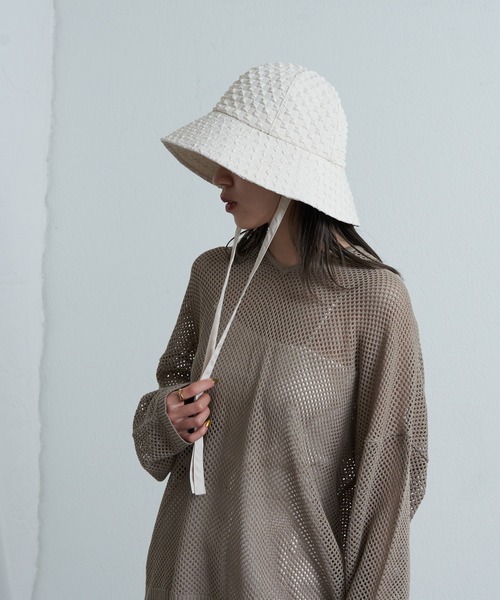 COLONY 2139(コロニートゥーワンスリーナイン)の「ポコポコ2WAYハット(ハット・レディース・ブラウン/アイボリー/ブラック・FREE)」の17枚目の写真