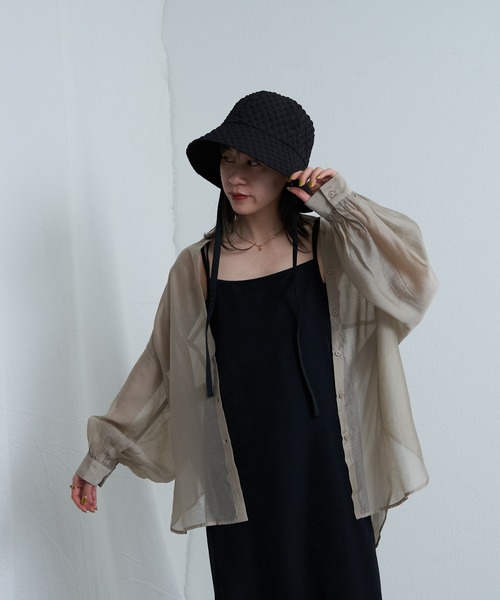 COLONY 2139(コロニートゥーワンスリーナイン)の「ポコポコ2WAYハット(ハット・レディース・ブラウン/アイボリー/ブラック・FREE)」の7枚目の写真