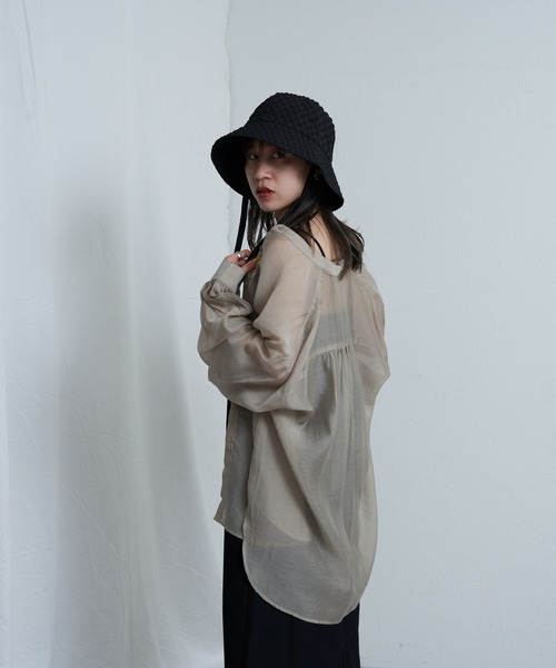 COLONY 2139(コロニートゥーワンスリーナイン)の「ポコポコ2WAYハット(ハット・レディース・ブラウン/アイボリー/ブラック・FREE)」の19枚目の写真