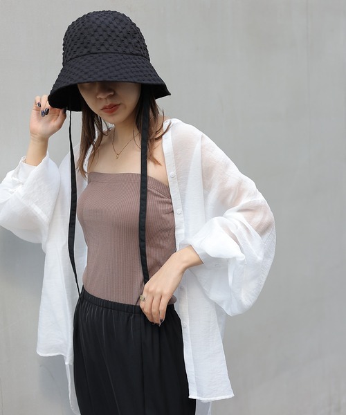 COLONY 2139(コロニートゥーワンスリーナイン)の「ポコポコ2WAYハット(ハット・レディース・ブラウン/アイボリー/ブラック・FREE)」の14枚目の写真