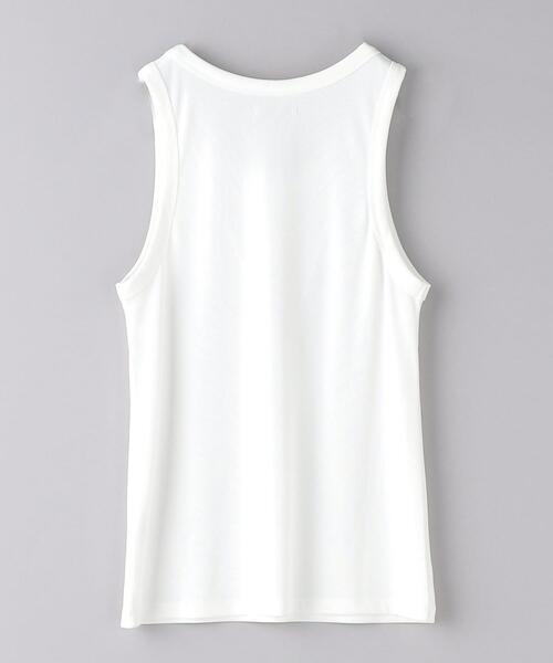 UNITED ARROWS（ユナイテッドアローズ）の「【WEB限定】テレコ タンクトップ（タンクトップ・メンズ・ブラック/ホワイト・S/M/L/XL）」の12枚目の写真